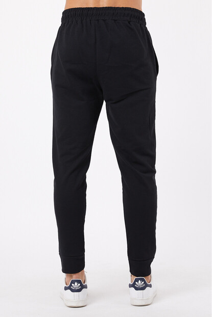 2D2B Erkek Basic Paçası Dikişli Baskılı 2 İplik Eşofman Altı 