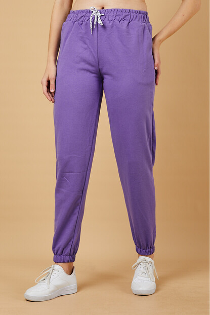 2D2B Kadın Bel Ve Paça Lastikli Eşofman Altı