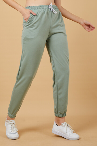 2D2B Kadın Bel Ve Paça Lastikli Eşofman Altı