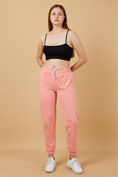 2D2B Kadın Bel Ve Paça Lastikli Eşofman Altı