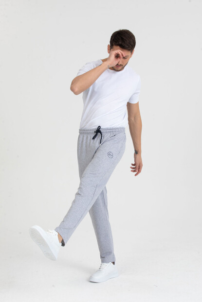 Erkek Düz Paça Basic Eşofman Altı