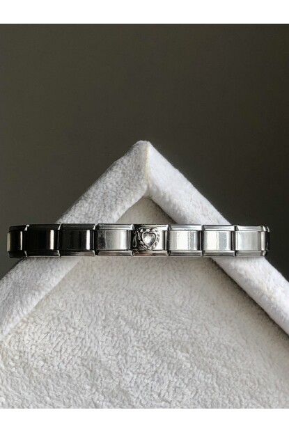 NATURE Çelik Kalp Figürlü Nomi Charm 