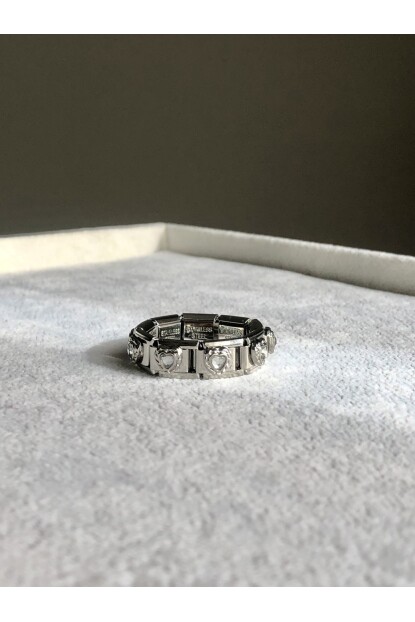 NATURE Çelik Kalp Figürlü Nomi Charm 