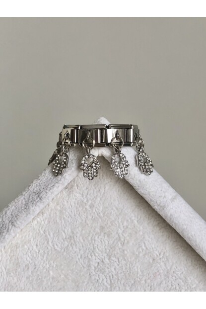 NATURE Çelik Sallantılı El Figürlü Nomi Charm 