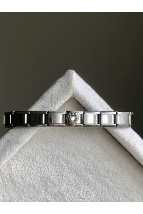 NATURE Çelik Kalp Figürlü Nomi Charm 