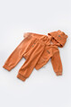 2D2B Hooded Kadife Pantolon & Uzun Kollu Takım