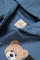 2D2B Baby Organik  Kapüşonlu Ceket Pantolon Set