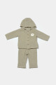 2D2B Baby Organik Kapüşonlu Ceket Pantolon Set