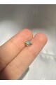 NATURE Cerrahi Çelik  Opal Taşlı Gezegen Gold Renk 1cm  Piercing